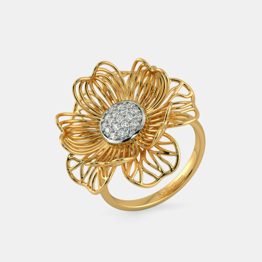 Gold Rings - Buy 1150+ Gold Ring Designs Online in India 2018 | BlueStone